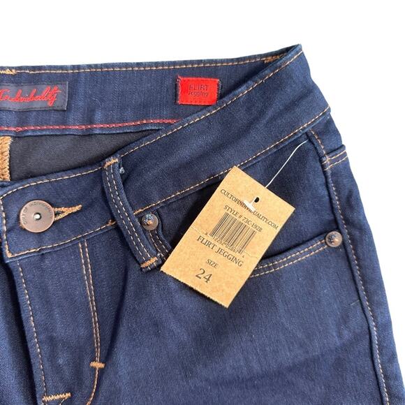 Cult of Individuality Flirt Jeggings Jeans Size 24 - Picture 6 of 7